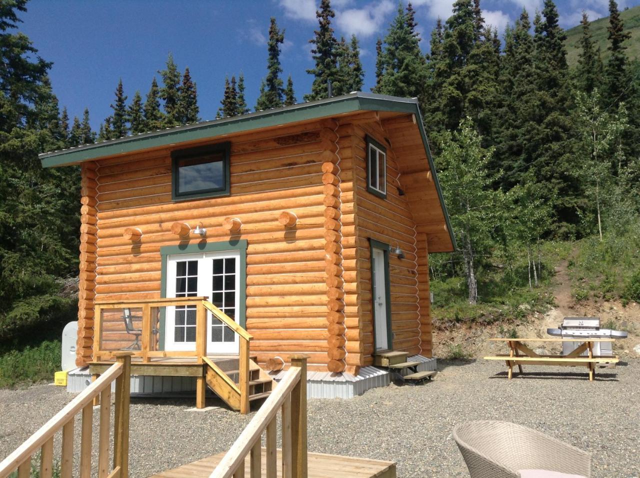 Cabins Over Crag Lake Carcross Bagian luar foto